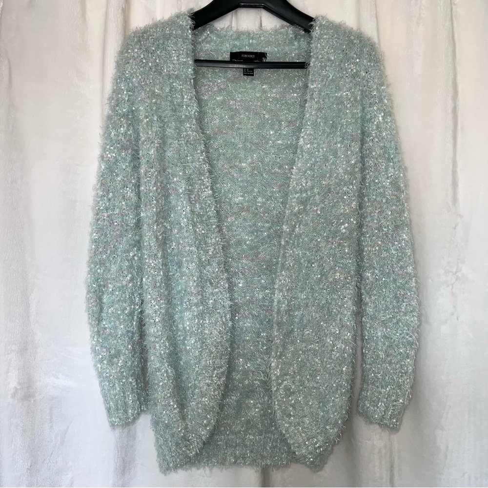 Forever 21 Plush Cardigan